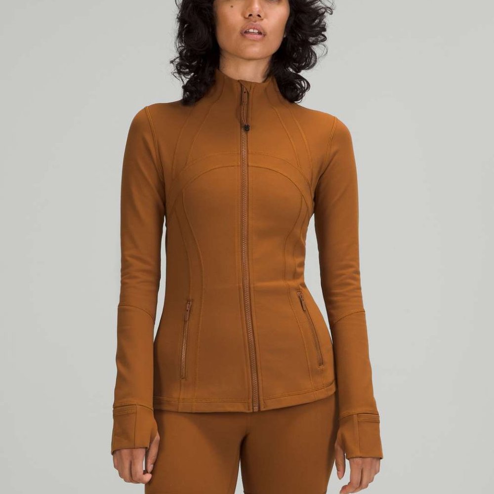 Lululemon Copper Brown Workout Set Instill Leggings A… Gem